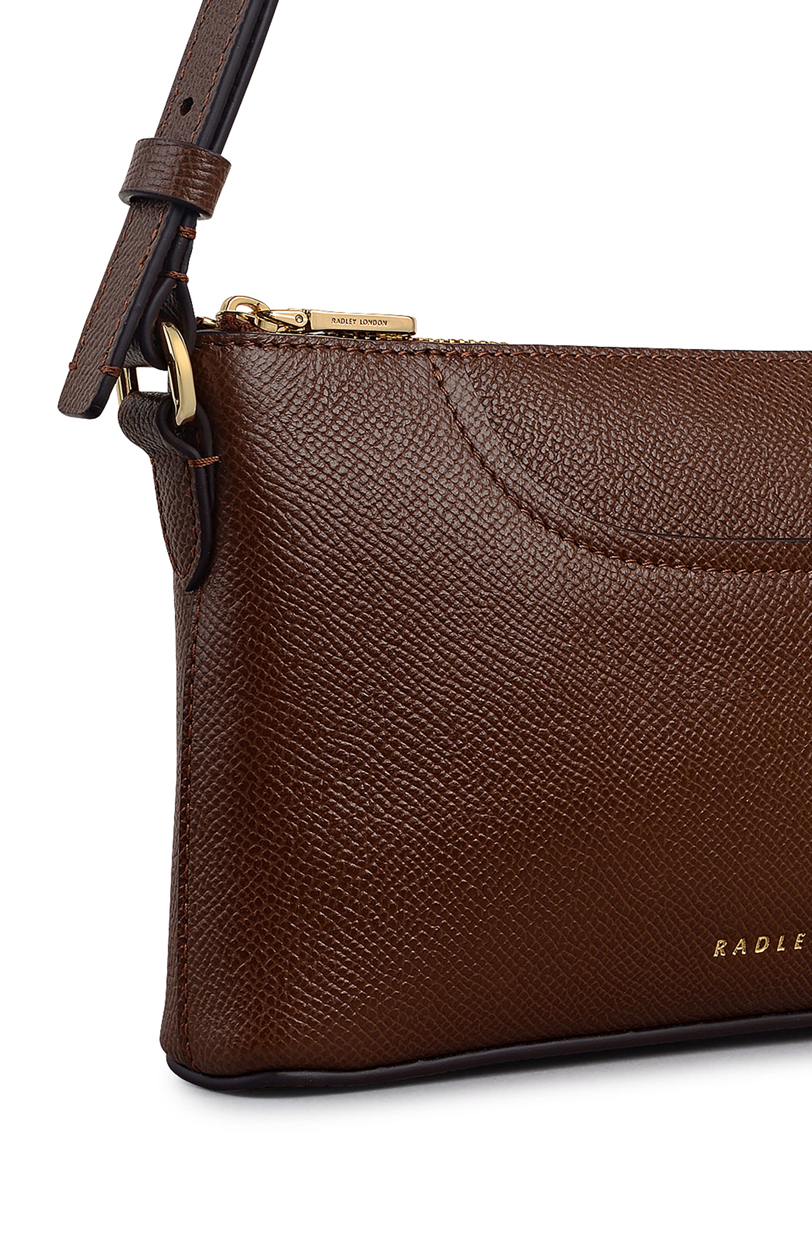 Radley Pockets Textured Mini Top Zip Shoulder Bag, Alternate, color, 