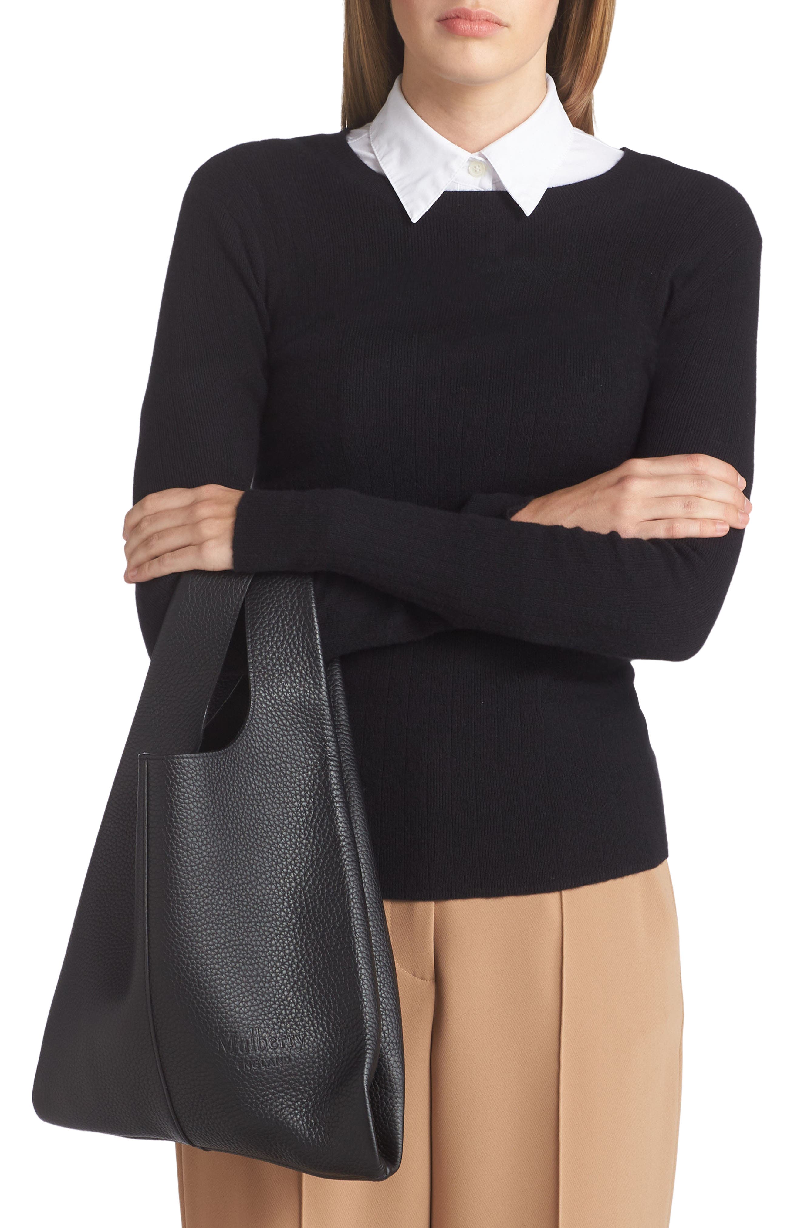 Mulberry Portobello Leather Tote, Alternate, color, 