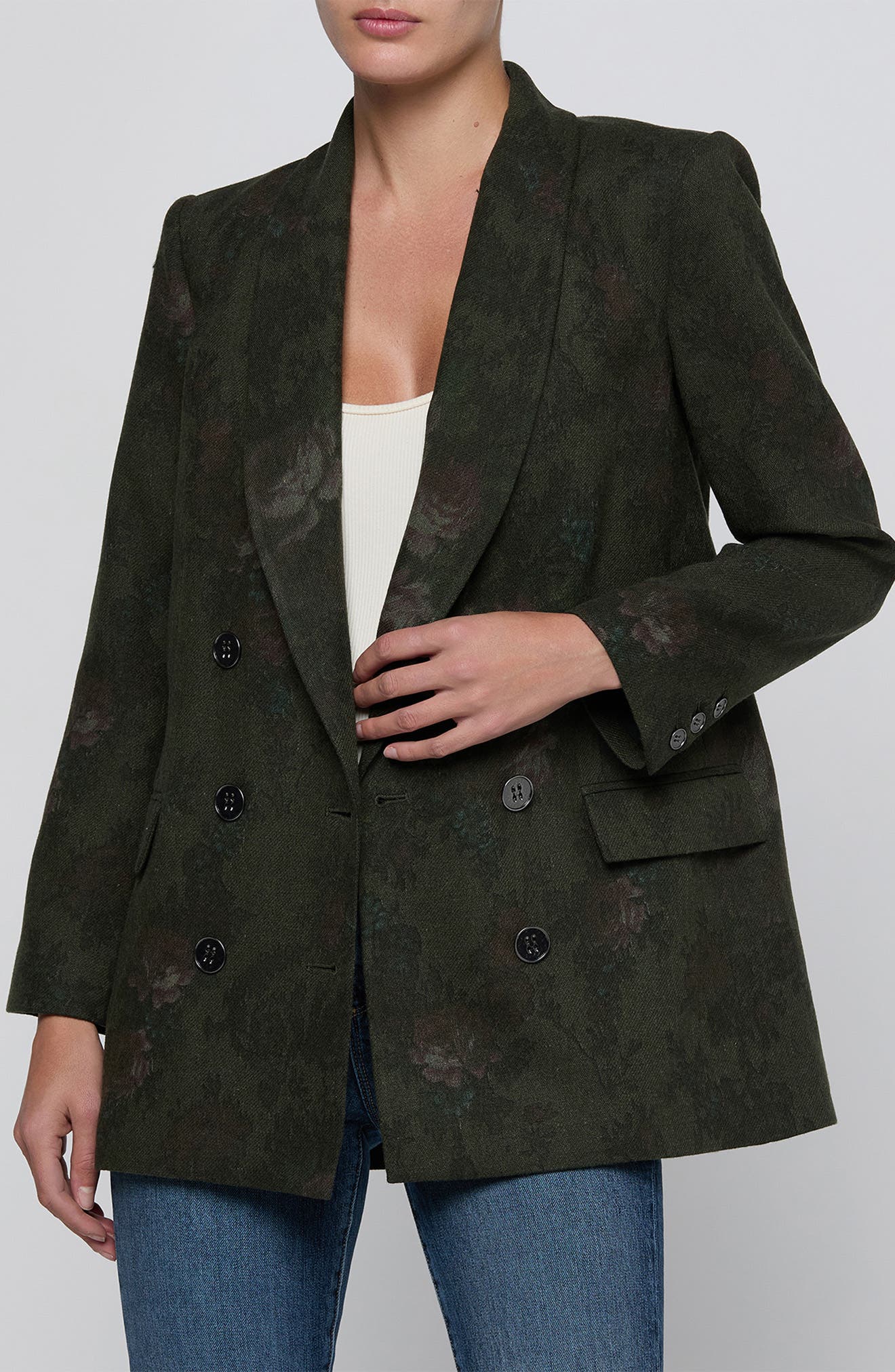 selected DEEP FOREST MULTI FLORAL