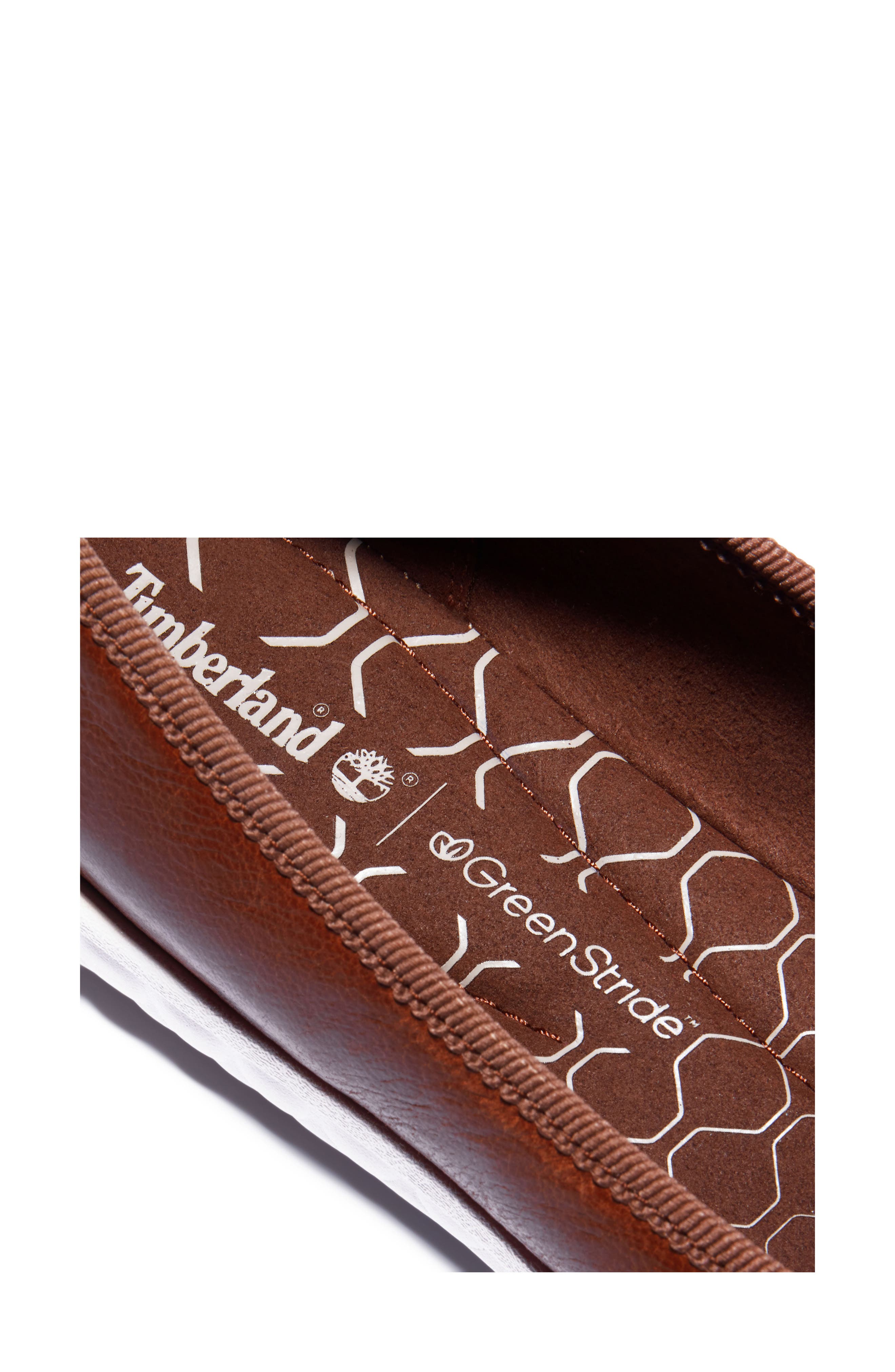Bradstreet Ultra Ballerina Flat, Alternate, color, MEDIUM BROWN FULL GRAIN