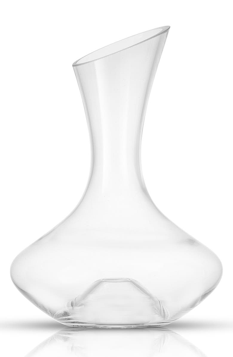 JoyJolt Lancia Crystal Wine Decanter, Main, color, Clear
