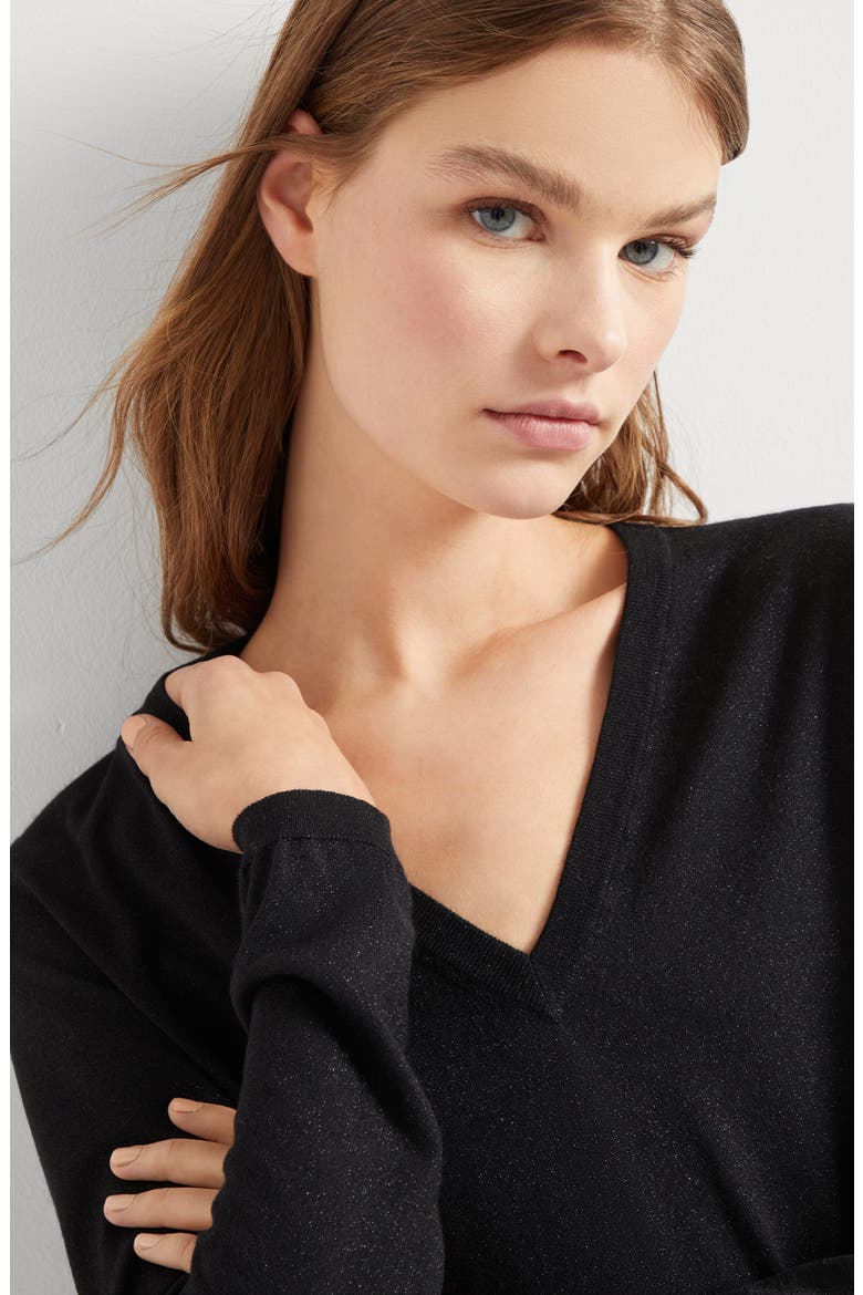 Sparkling sweater, Alternate, color, Black