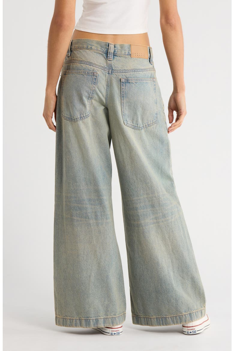 Sloane Oceanside Ultra Baggy Jeans, Alternate, color, DARK INDIGO