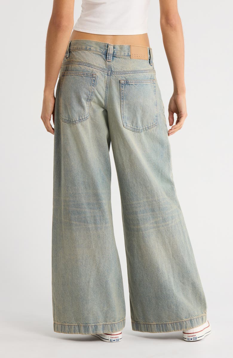 PacSun Sloane Oceanside Ultra Baggy Jeans, Alternate, color, Dark Indigo