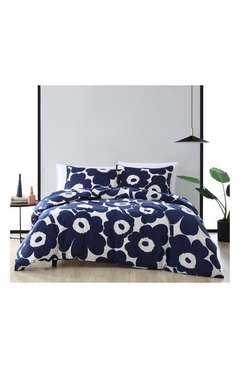 Marimekko Mini offers Unikko T200 RED QN Sheet Set COO - Queen Sheet Set