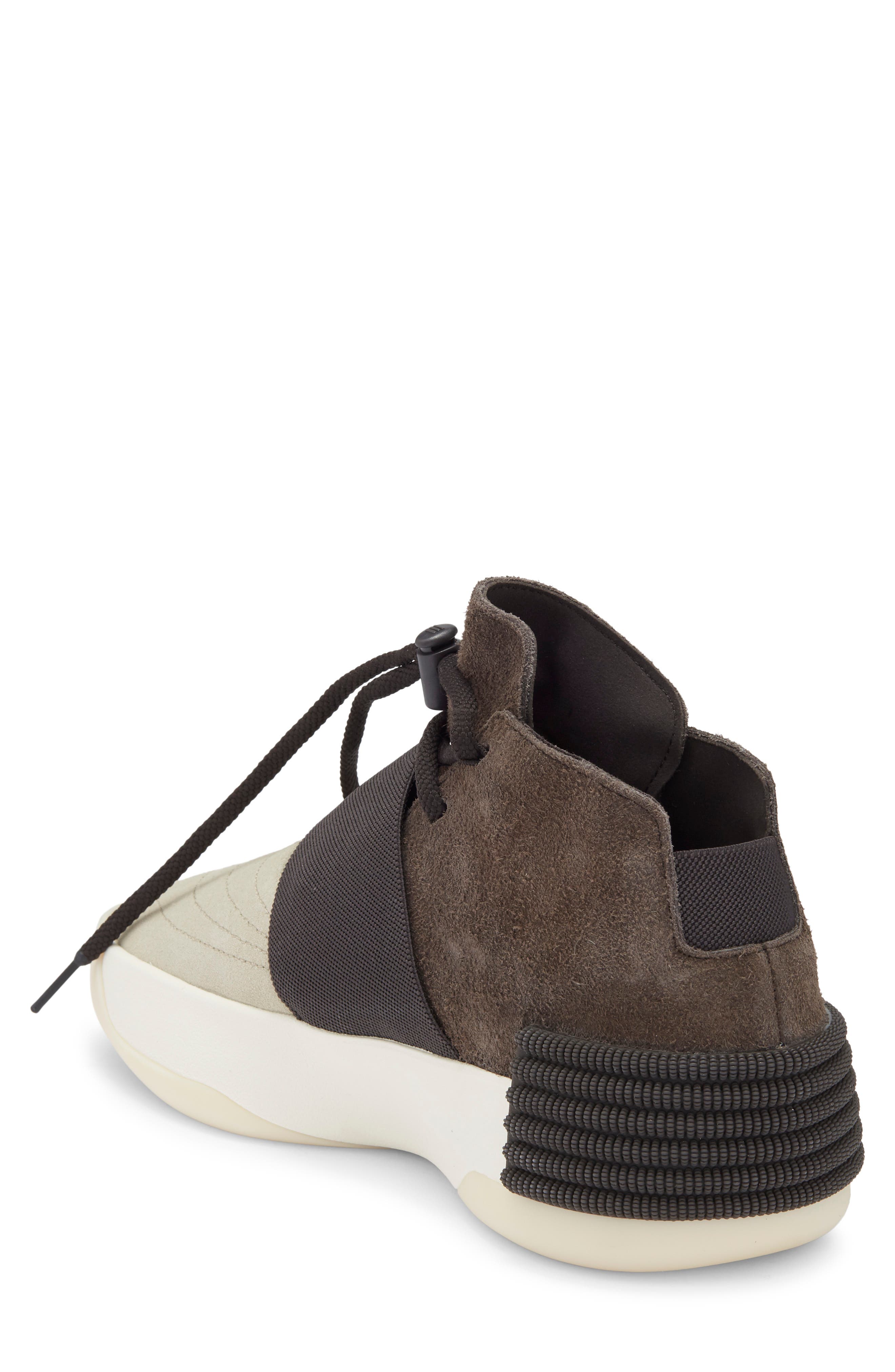 Athletics Leather Trainer, Alternate, color, NIGHT BROWN/ SESAME