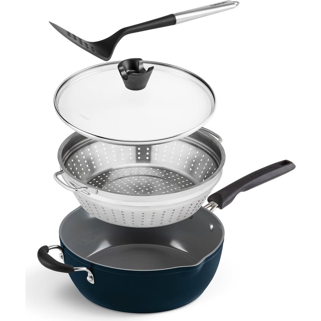 Cuisinart 4-piece Preferred Pan Set In Navy