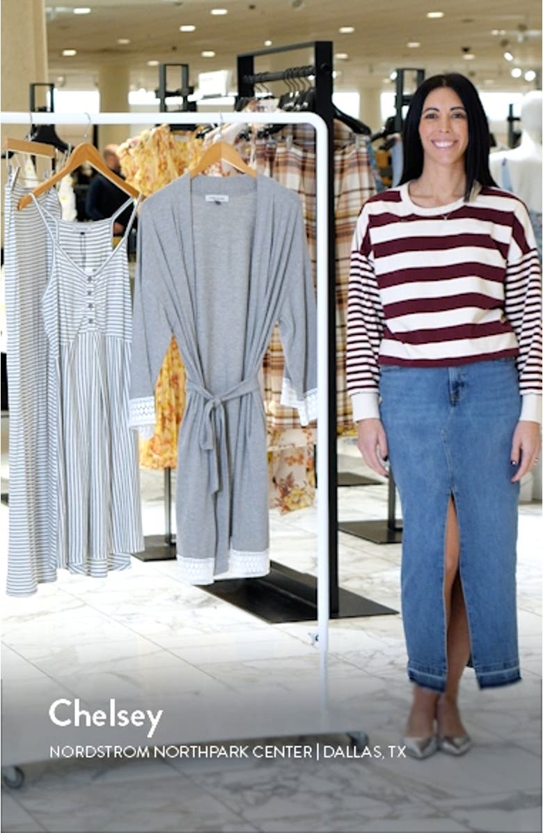 Nursing/Maternity Dress, Robe & Baby Wrap Set, sales video thumbnail