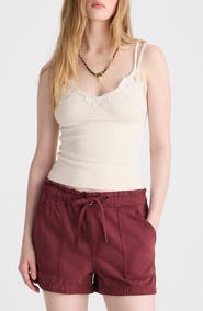 Madewell Pull-On Airy Denim Utility Shorts