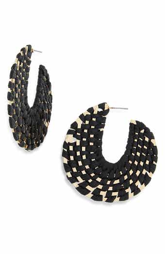 Cara Crystal Chain Linear Drop Earrings