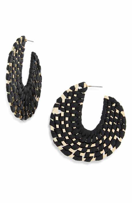 Cara Crystal Chain Linear Drop Earrings