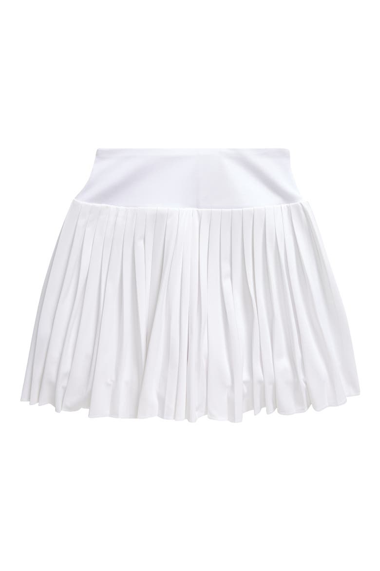 Kids' Baseline High Waist Pleated Skort, Main, color, WHITE- WHITE