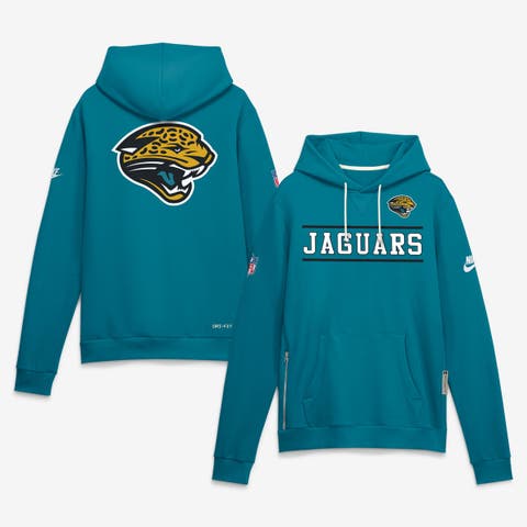 Men's Nike Teal Jacksonville Jaguars Standard Issue Replay Officials Alternate Dri-FIT Hoodie