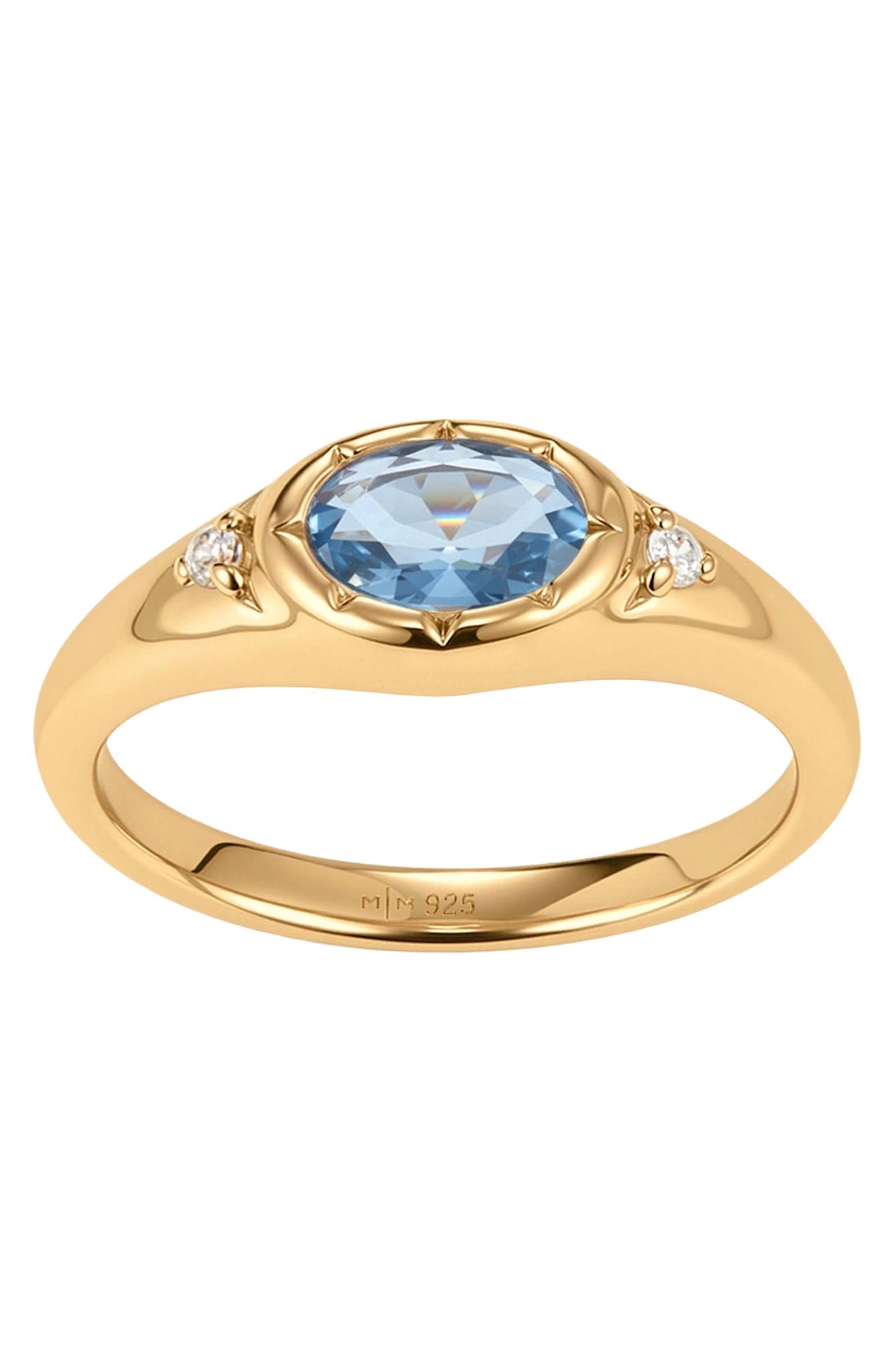 March Gold Vermeil