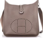 Pre-Owned Hermes Evelyne Bag Gen III Clemence PM