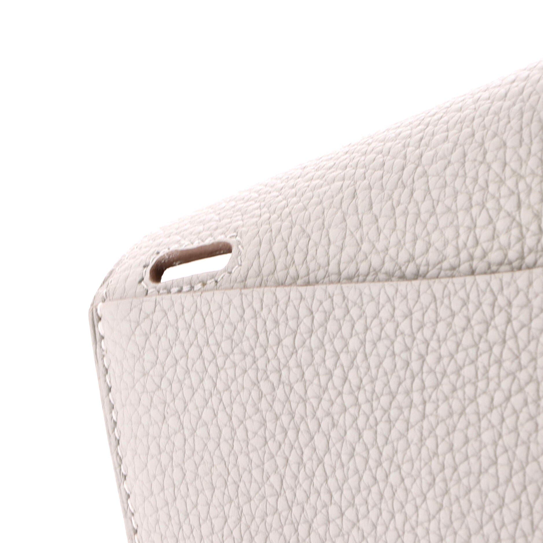 Pre-Owned Hermes Halzan Bag Clemence 31, Alternate, color, Gris Perle