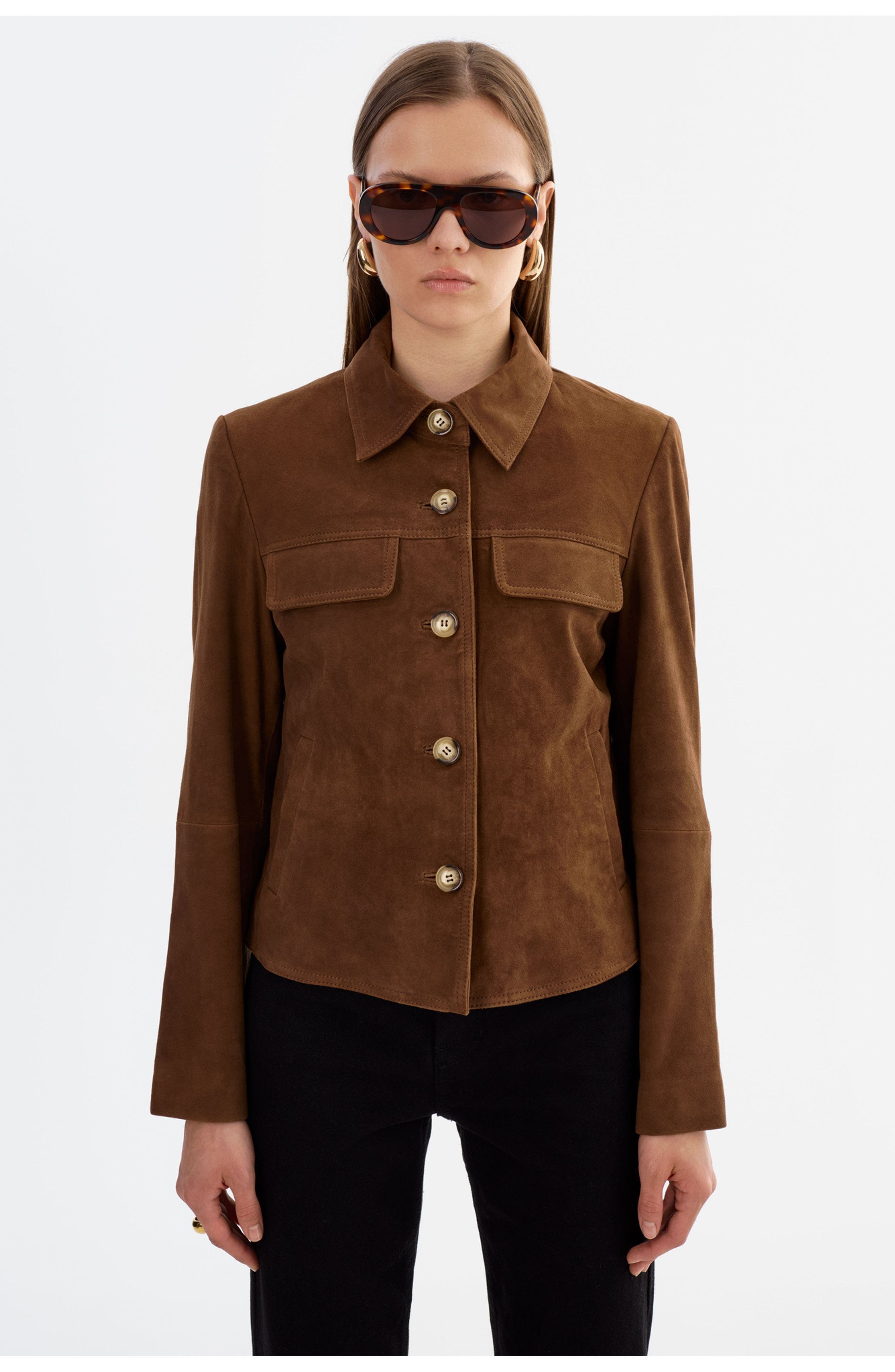 Jolene | Suede Jacket