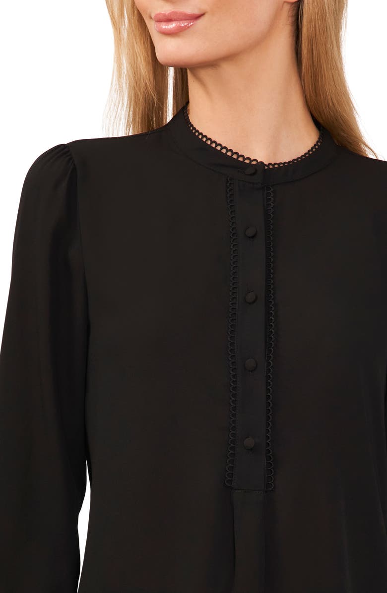 CeCe Circle Trim Shirt, Alternate, color,