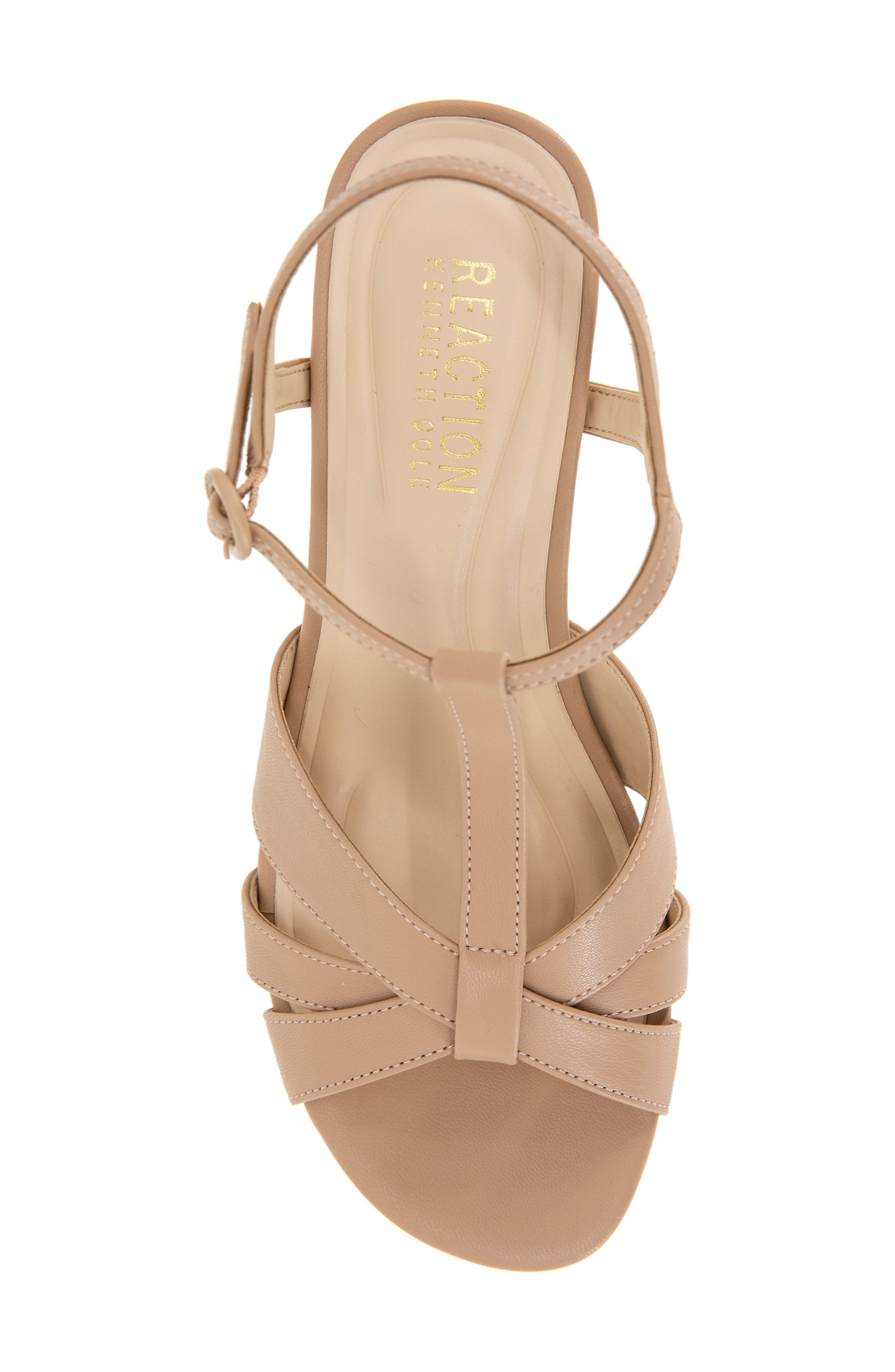Reina T-Strap Platform Sandal, Alternate, color, TAN