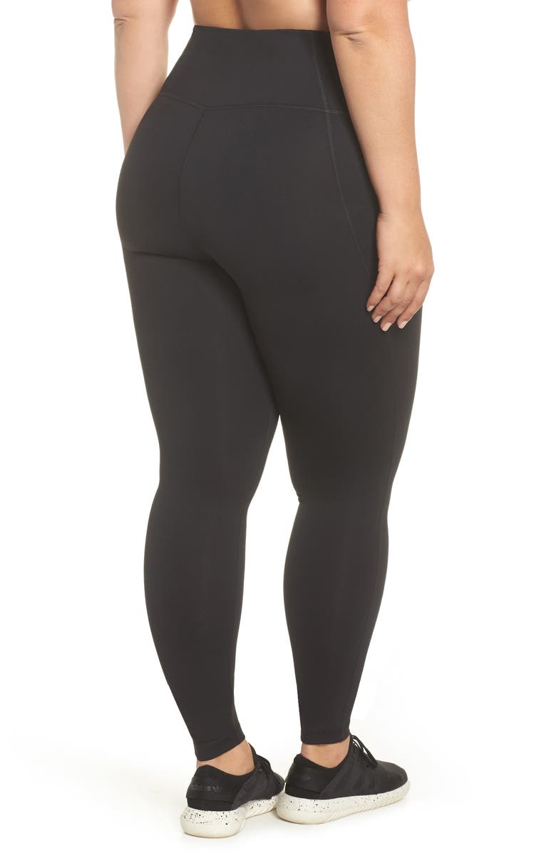Zella Live In High Waist Leggings, Alternate, color, Black