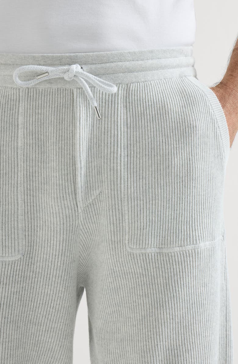 Brunello Cucinelli Knitted Bermuda shorts, Alternate, color, Fog