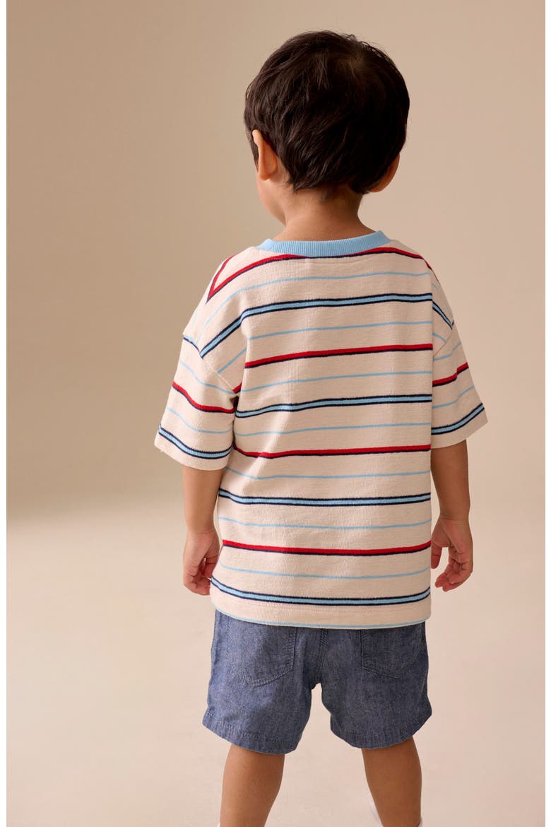 Kids' Striped T-Shirt, Alternate, color, MULTI