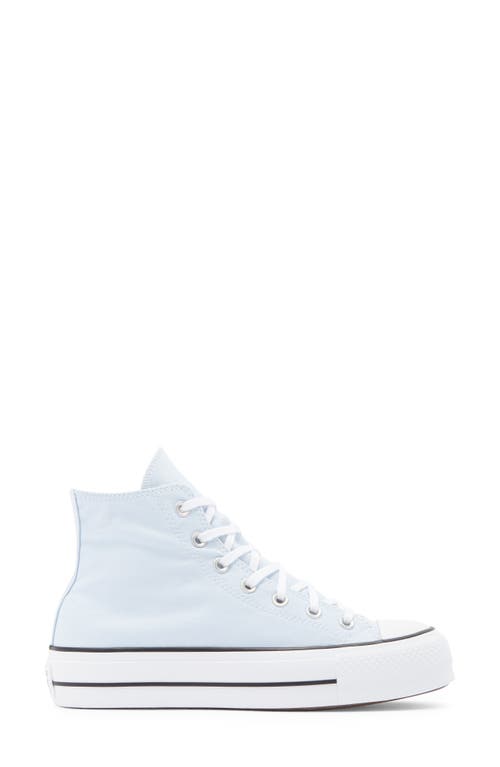 Converse Chuck Taylor® All Star® Lift High Top Platform Sneaker In Blue Supermoon/ivory/black