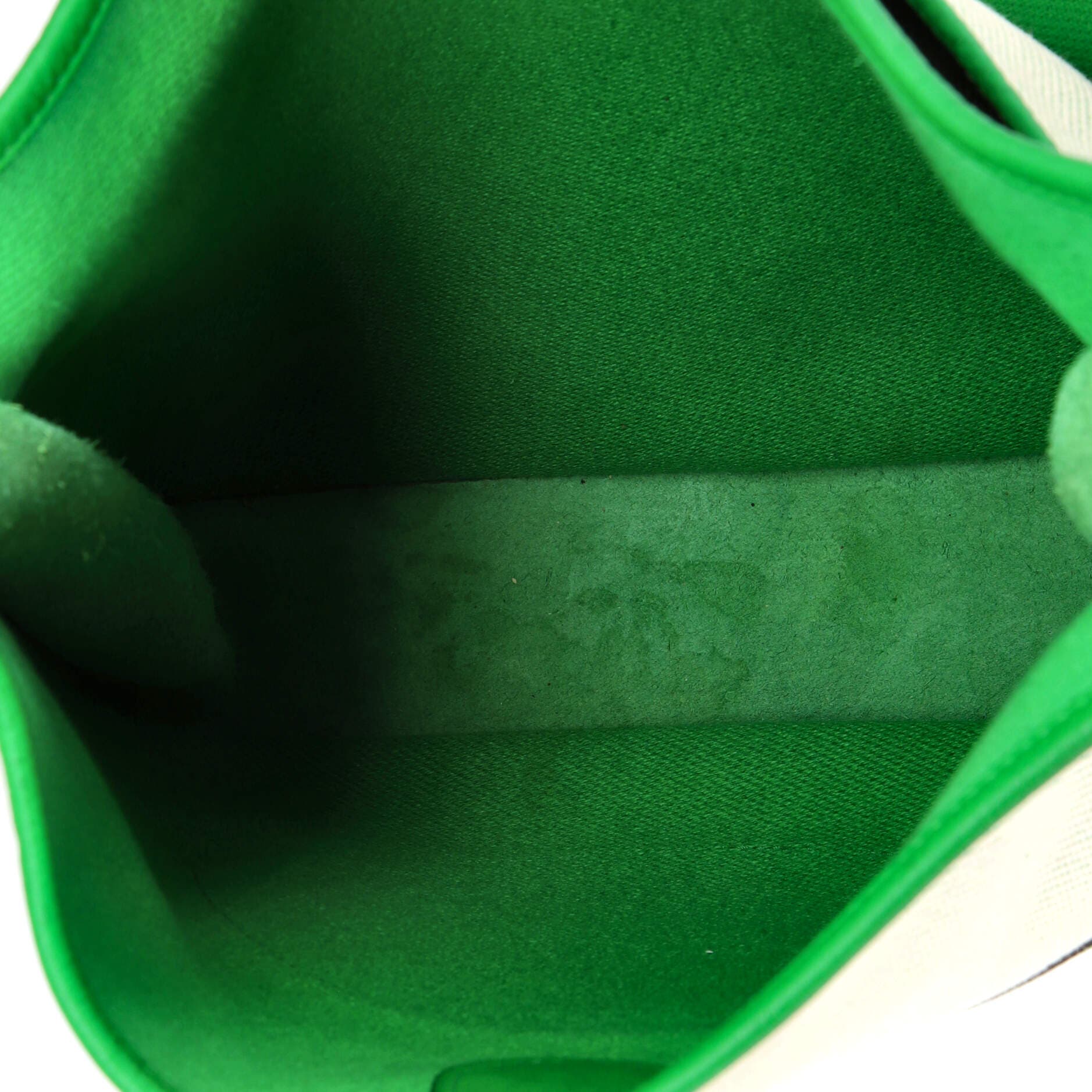 Evelyne Bag Gen III Toile and Leather GM, Alternate, color, Green