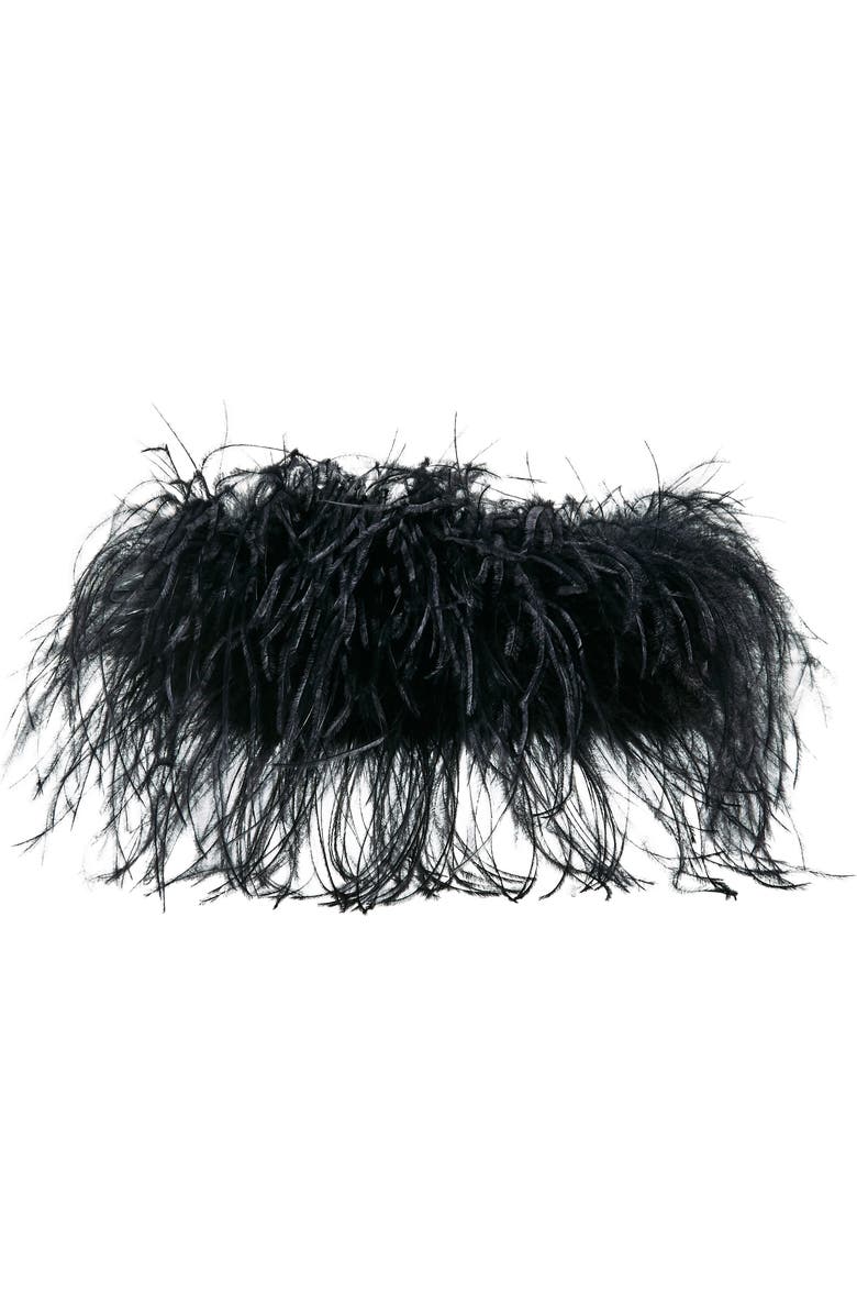 L’alingi Feather Top Handle Bag, Alternate, color,