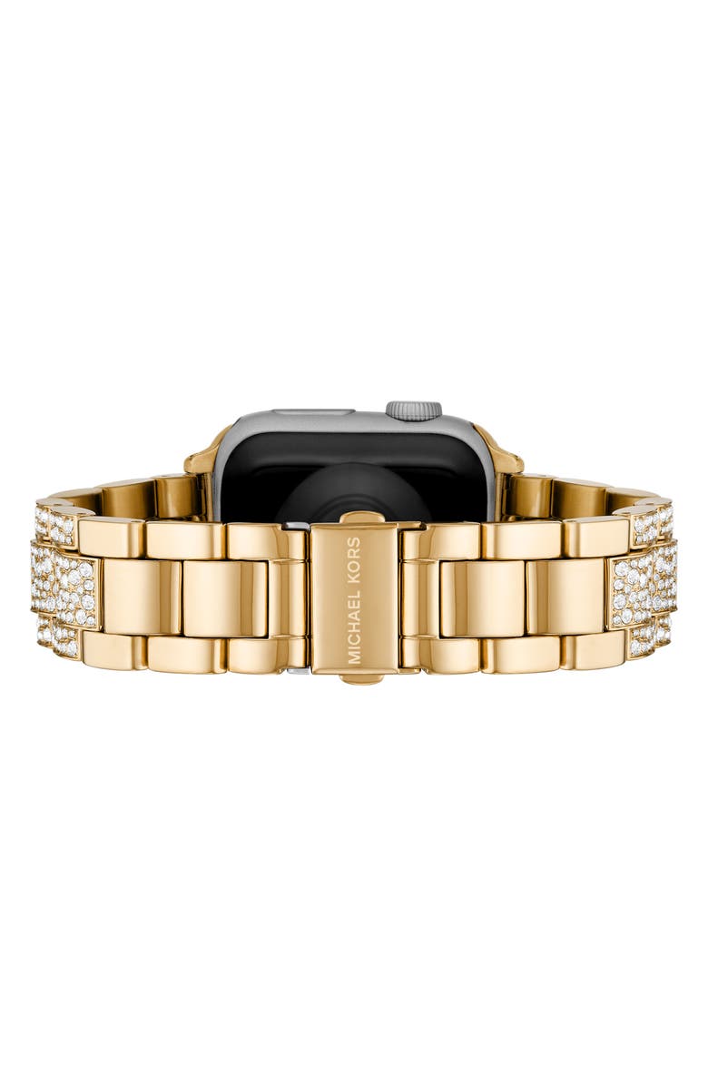 Michael Kors Stingray Pavé Crystal 20mm Apple Watch<sup>®</sup> Bracelet Watchband, Alternate, color, 