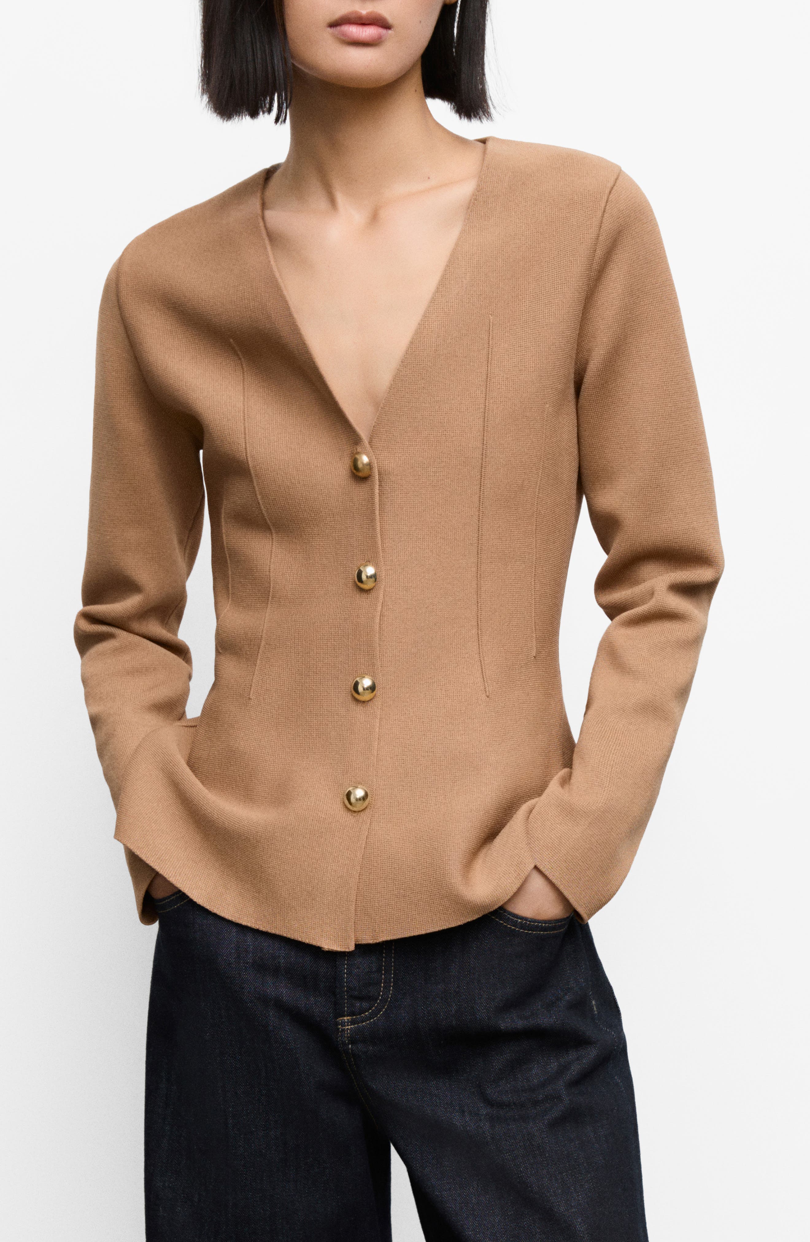 MANGO Tona Sweater Jacket