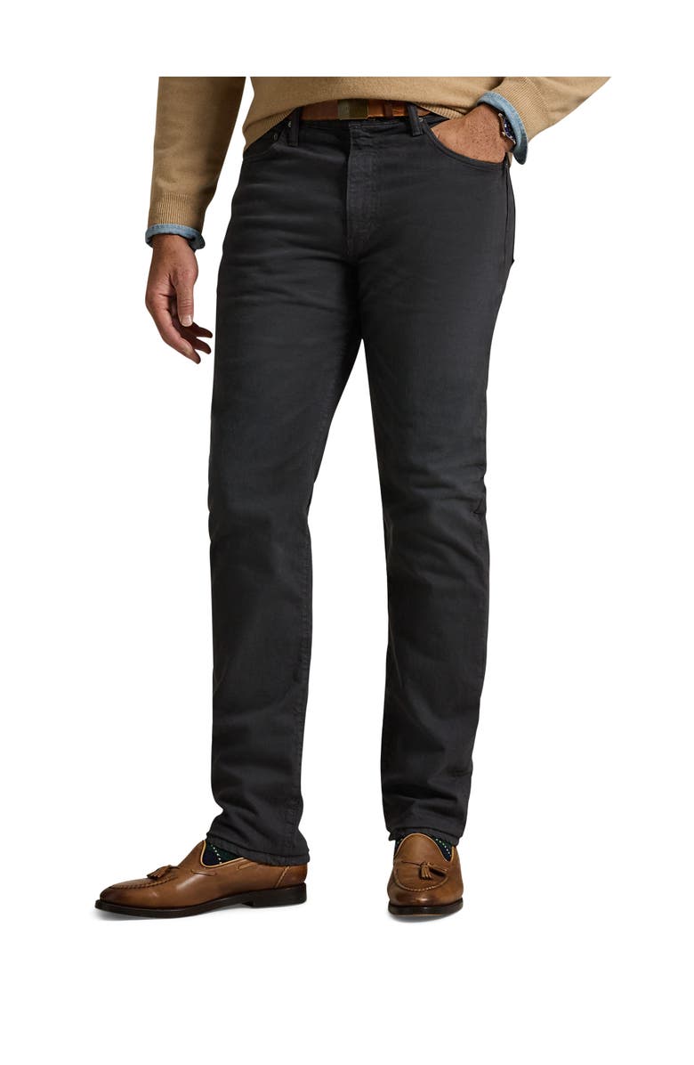 Polo Ralph Lauren Big & Tall Varick Slim-Fit Straight-Leg Stretch Jeans, Main, color, Hidden Mechanic Grey