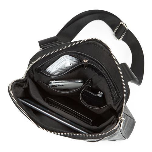 Bugatti Contrast Crossbody In Black