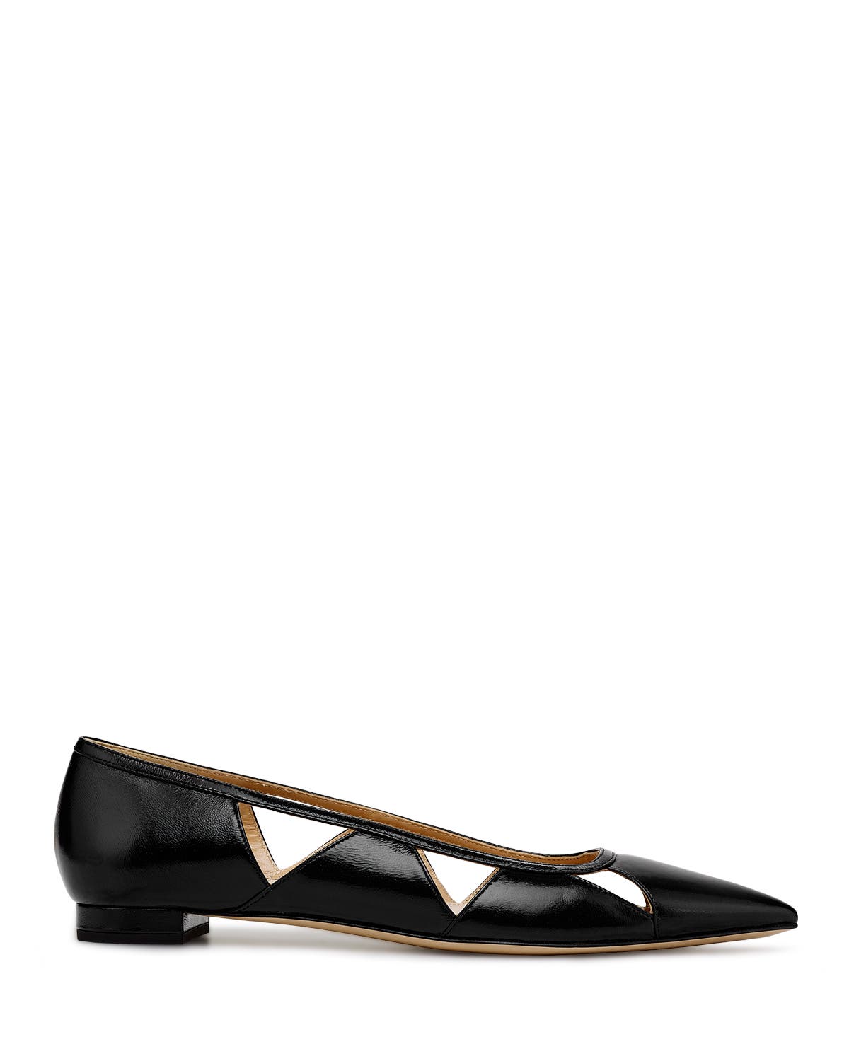 Savona Flat Ballerina, Main, color, Black