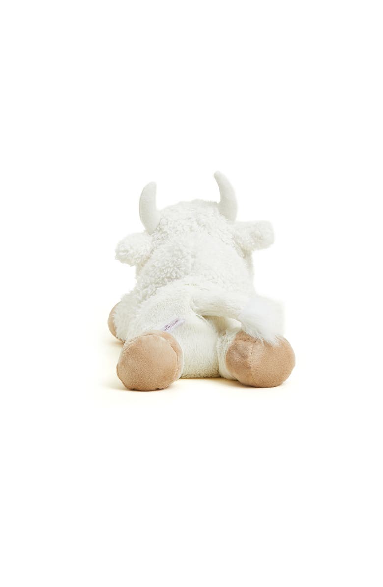 Warmies White Buffalo Plush Toy, Alternate, color, Light Beige
