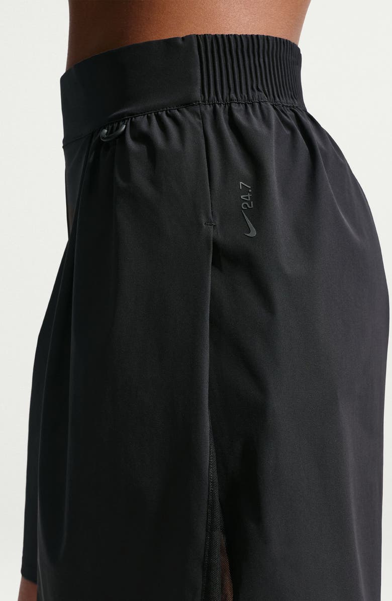 Nike 24.7 PerfectStretch Dri-FIT High Waist Shorts, Alternate, color, Black/ Black/ Dark Smoke Grey