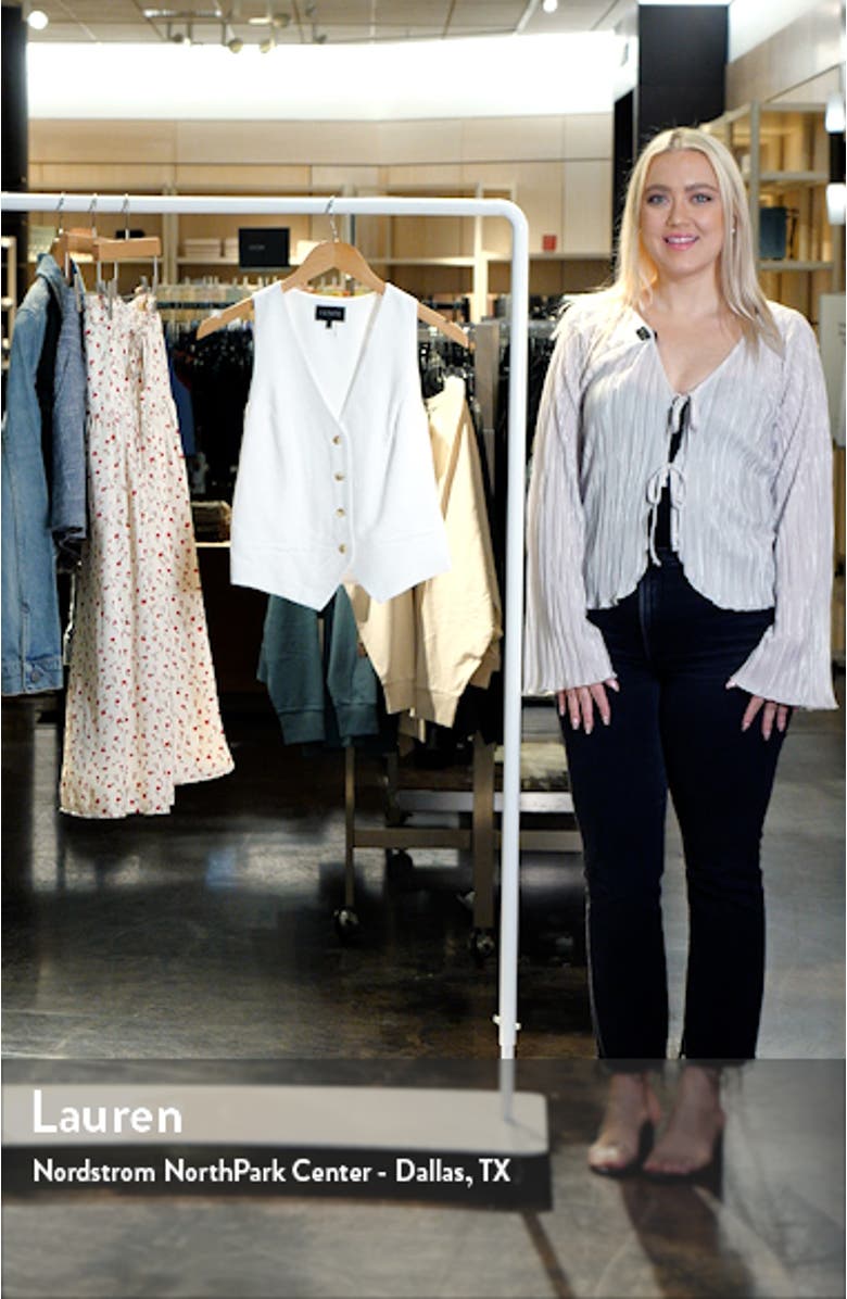 Crop Vest, sales video thumbnail