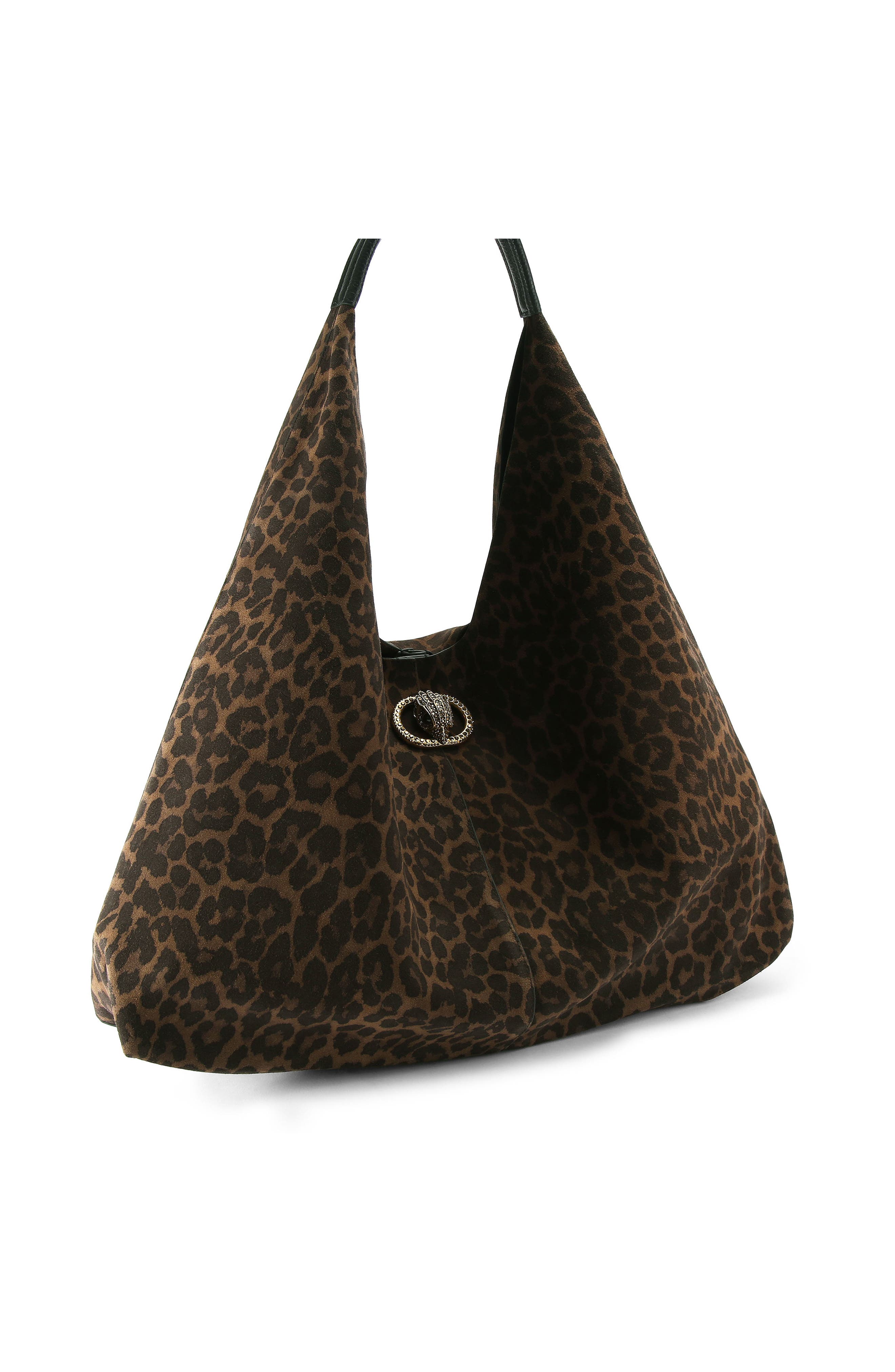 Kurt Geiger London Large Chelsea Slouch Hobo Bag, Alternate, color, Brown