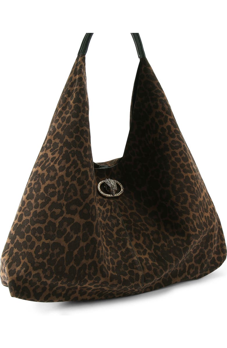 Kurt Geiger London Large Chelsea Slouch Hobo Bag, Alternate, color, Brown