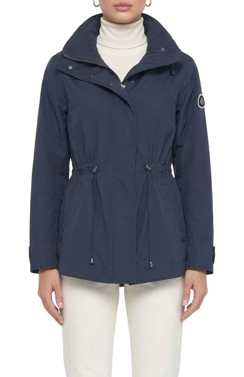 Lightweight Jacket With Concealed Hood
