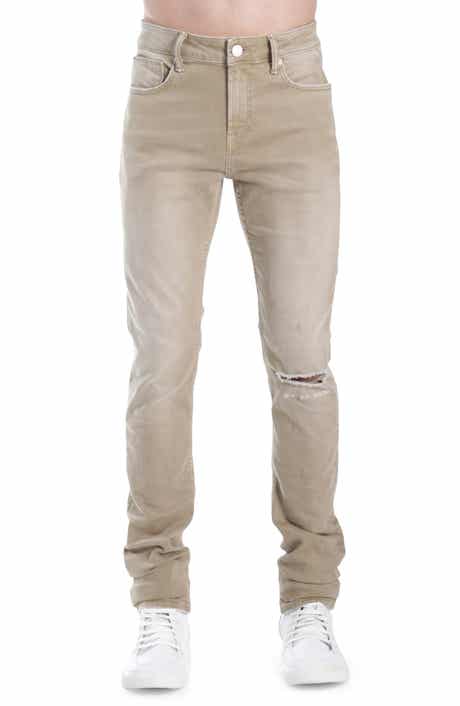 HVMAN Strat Ripped Super Skinny Jeans