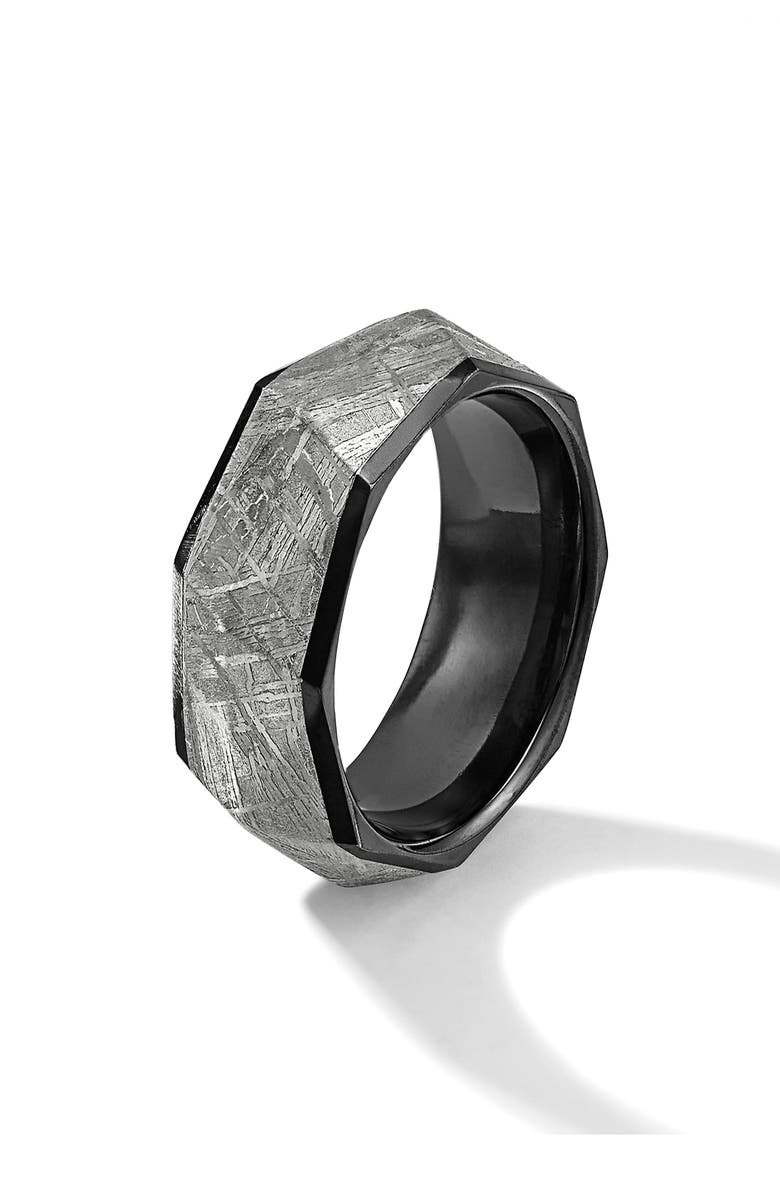 David Yurman Men's Torque Faceted Band Ring, Alternate, color,