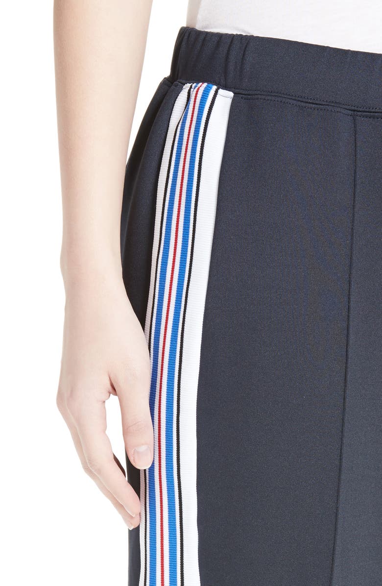 être cécile Ribbed Stripe Track Pants, Alternate, color,