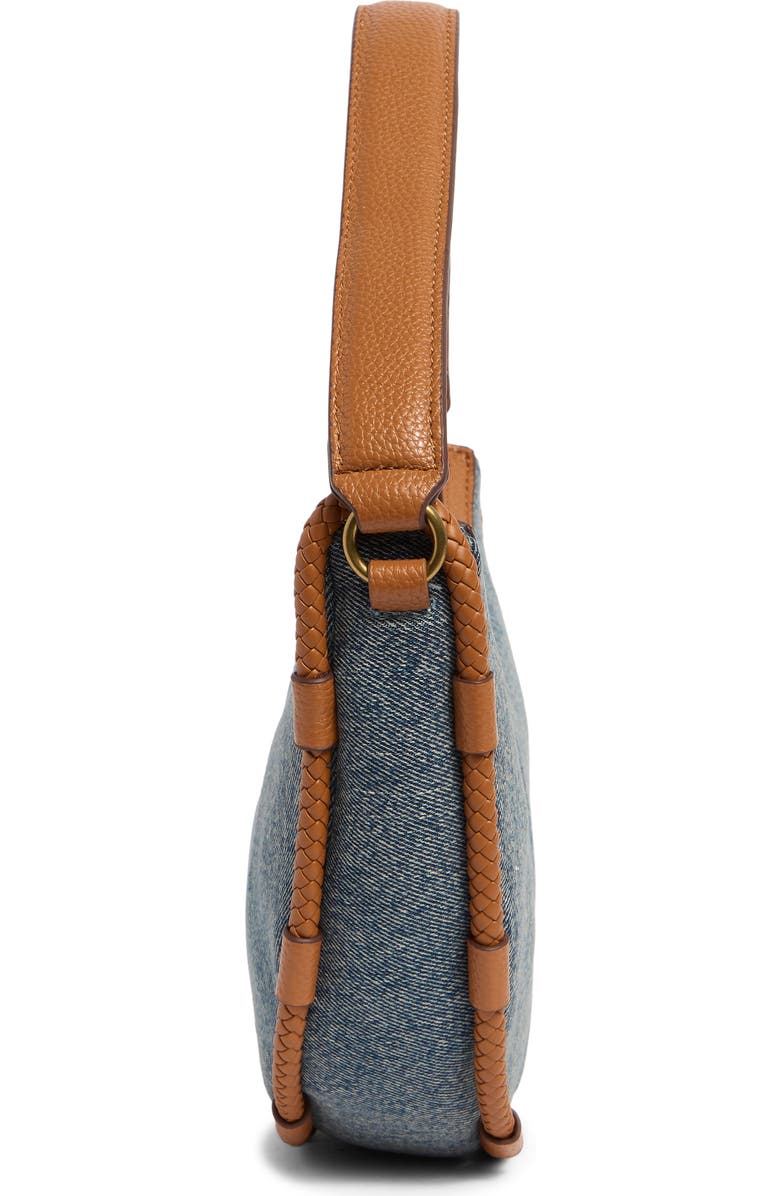 Lucky Brand Ezri Denim Shoulder Bag, Alternate, color, Denim