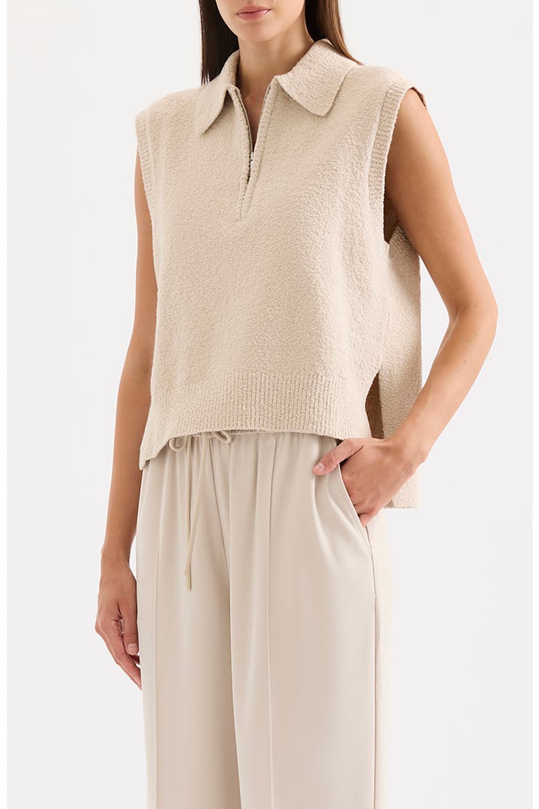 Ordell Knit Vest Top, Alternate, color, Buff