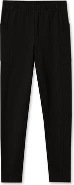 Lands' End Girls Tough Cotton Ankle Legging with Pockets