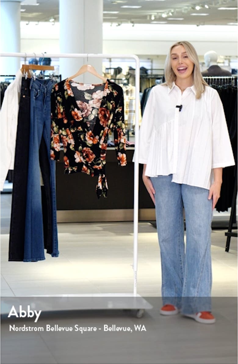 Faux Tie Wrap Top, sales video thumbnail