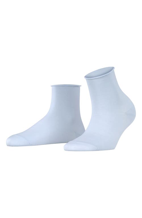 Falke Cotton Touch Short Socks In Blue