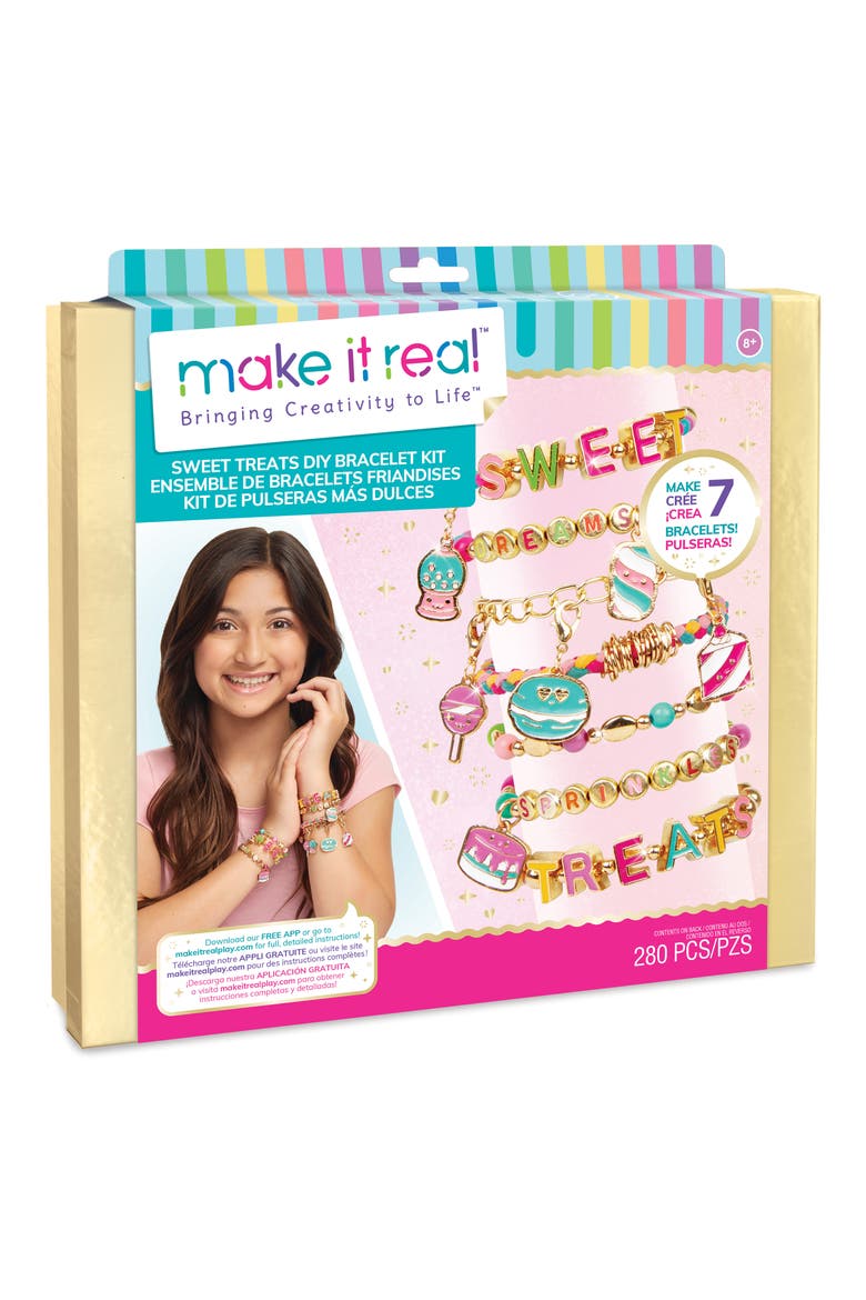 Sweet Treats DIY Bracelet Kit, Main, color, ASSORTED/MULTI