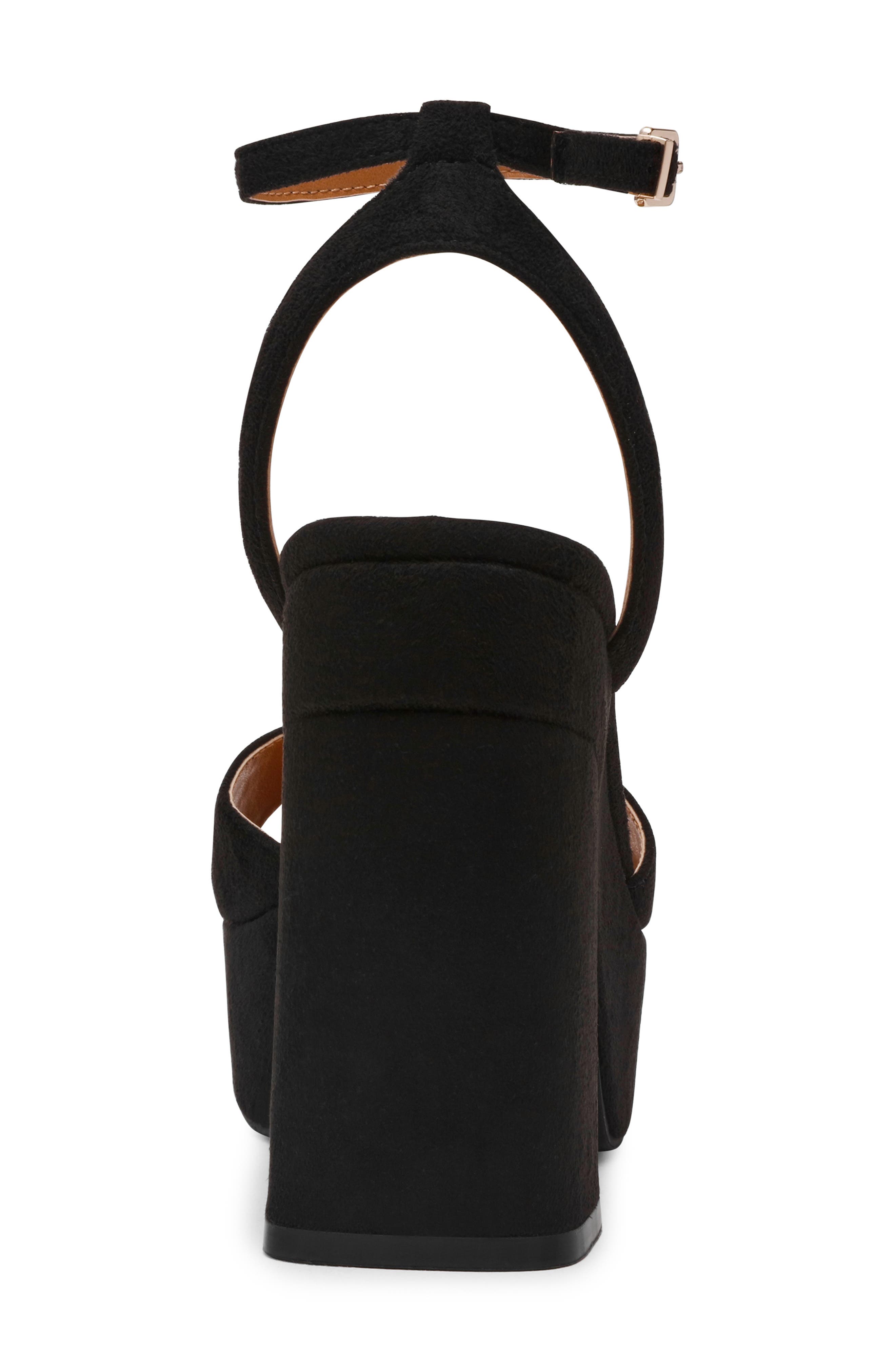 DV by Dolce Vita Wizzard Ankle Strap Platform Sandal, Alternate, color, Black